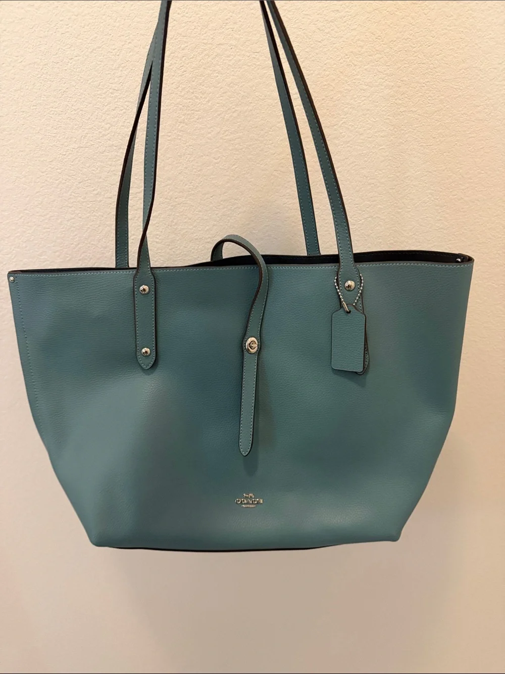Coach Tote with Double Shoulder Straps